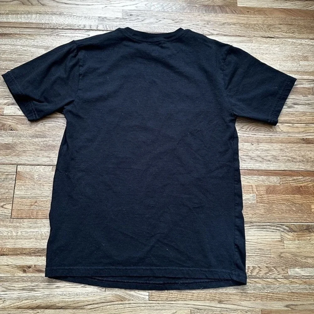 JACK-O-LANTERN PUMPKIN BAT T-SHIRT BLACK HALLOWEEN KIDS‎ SIZE L 10-12